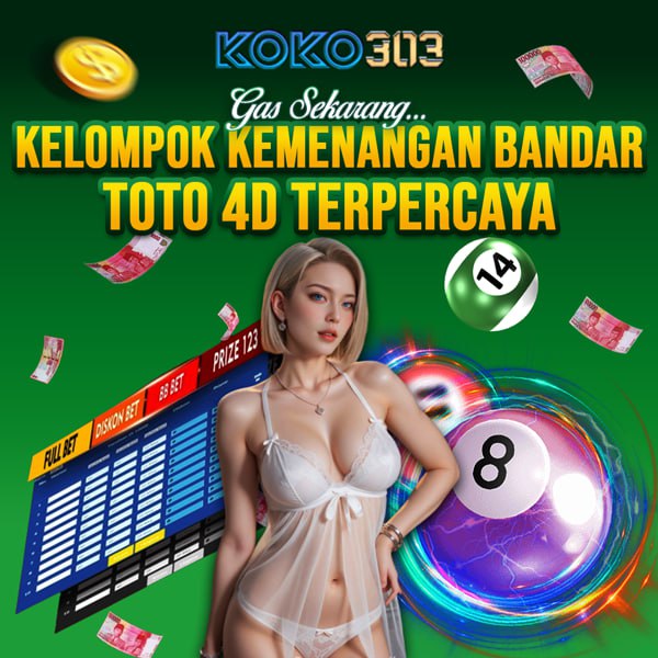 KOKO303 Kelompok Kemenangan Bandar Toto 4D Terpercaya